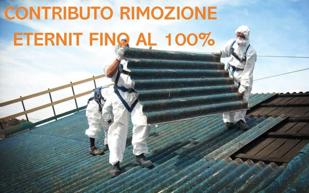 Contributo fino al 65% per la Rimozione dell’Eternit per Aziende Energivore