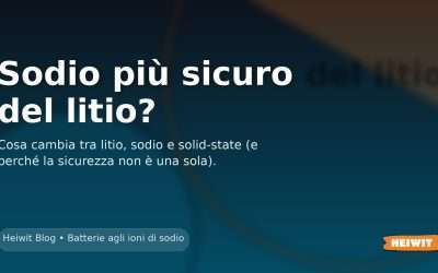 Sodio più sicuro del litio? Cosa dice la ricerca (e perché la “sicurezza” non è una sola)