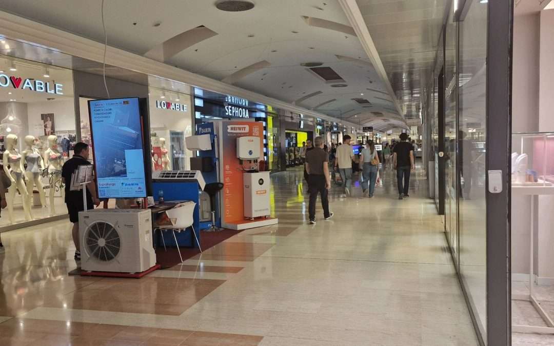 Selecta S.r.l. sceglie di esporre le batterie Heiwit nel proprio stand al Centro Commerciale Palladio di Vicenza
