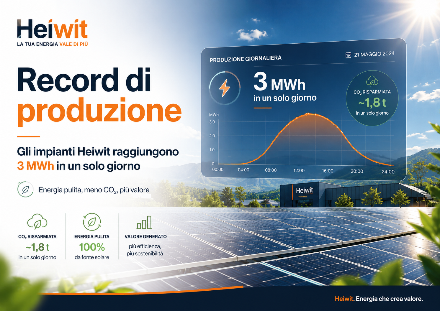 3MWh in un giorno