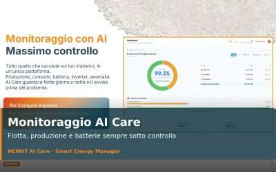 AI Care: il monitoraggio intelligente che trasforma ogni impianto fotovoltaico in una piattaforma sotto controllo