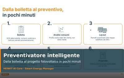 Preventivatore intelligente AI Care: dalla bolletta al progetto fotovoltaico in pochi minuti