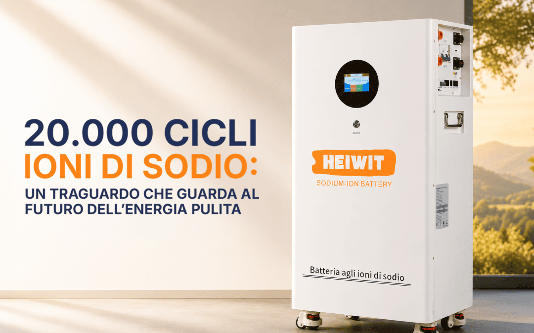 Sodium-ion batteries: 20,000 cycles reached by Heiwit battery park