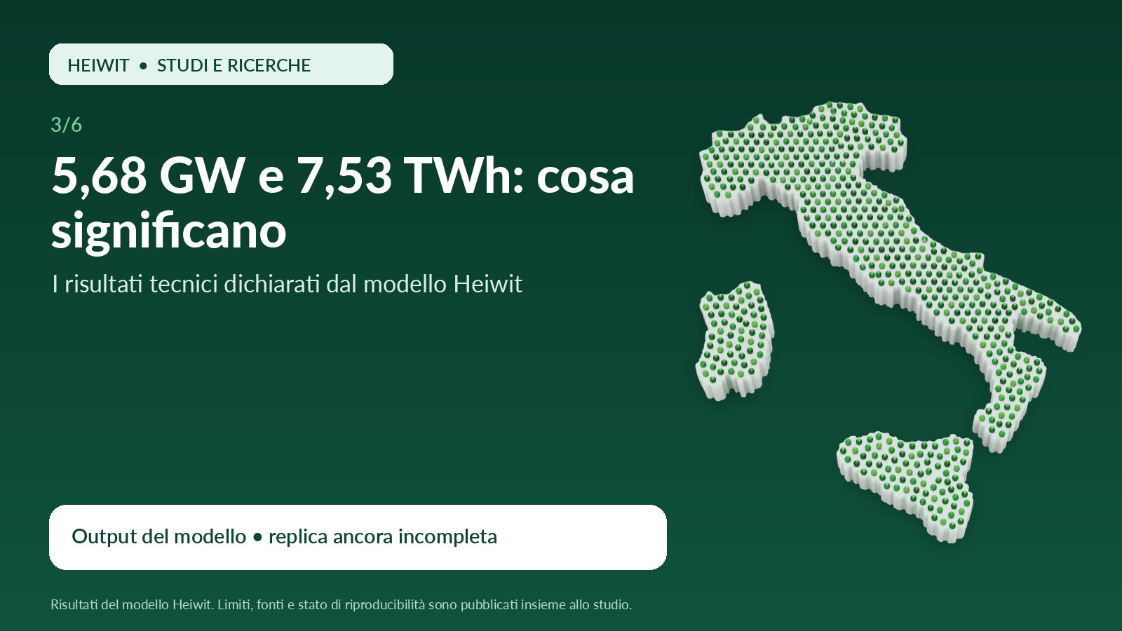5,68 GW e 7,53 TWh sui tetti della PA 5,68 GW e 7,53 TWh sui tetti della PA — elaborazione grafica Heiwit S.p.A.; immagine illustrativa