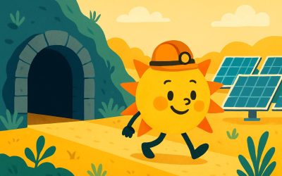 O sol muda de emprego