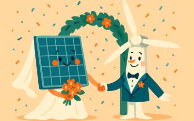 Il matrimonio tra pannello e turbina