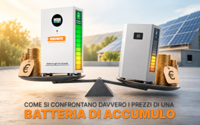 Como se comparam realmente os preços de uma bateria de armazenamento
