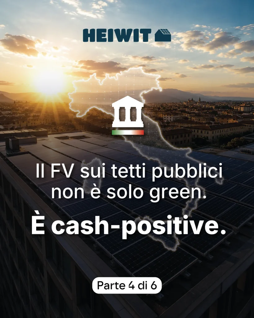 Il fotovoltaico sui tetti pubblici e la convenienza economica