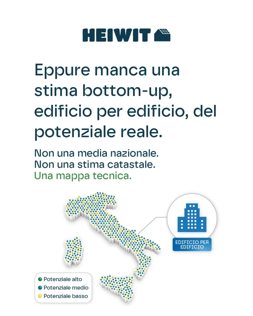 Perché serve una stima bottom-up edificio per edificio