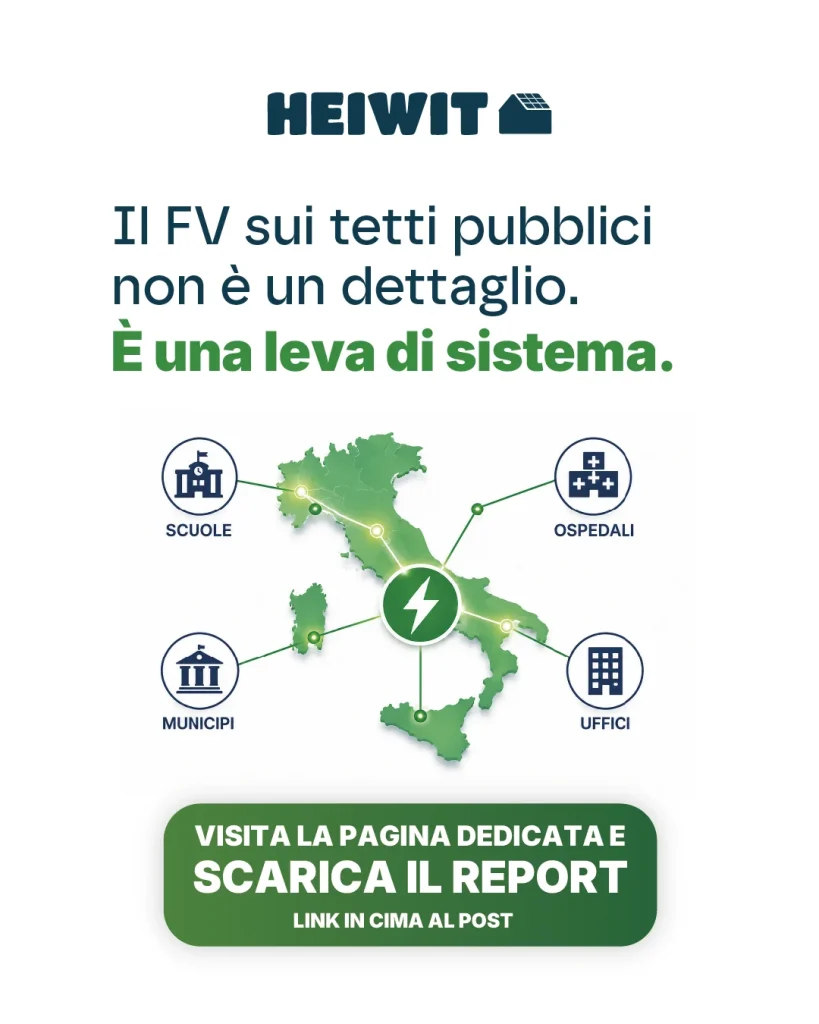 Il fotovoltaico pubblico come leva di sistema