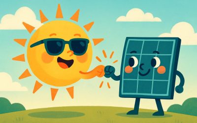 Il sole che dà la carica