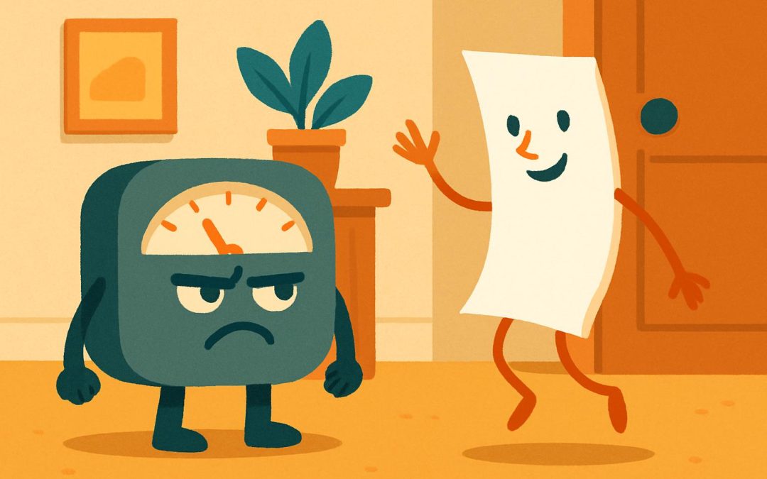The old meter and the lighter bill