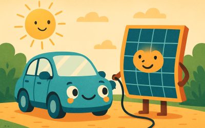 L’auto elettrica e il pannello solare