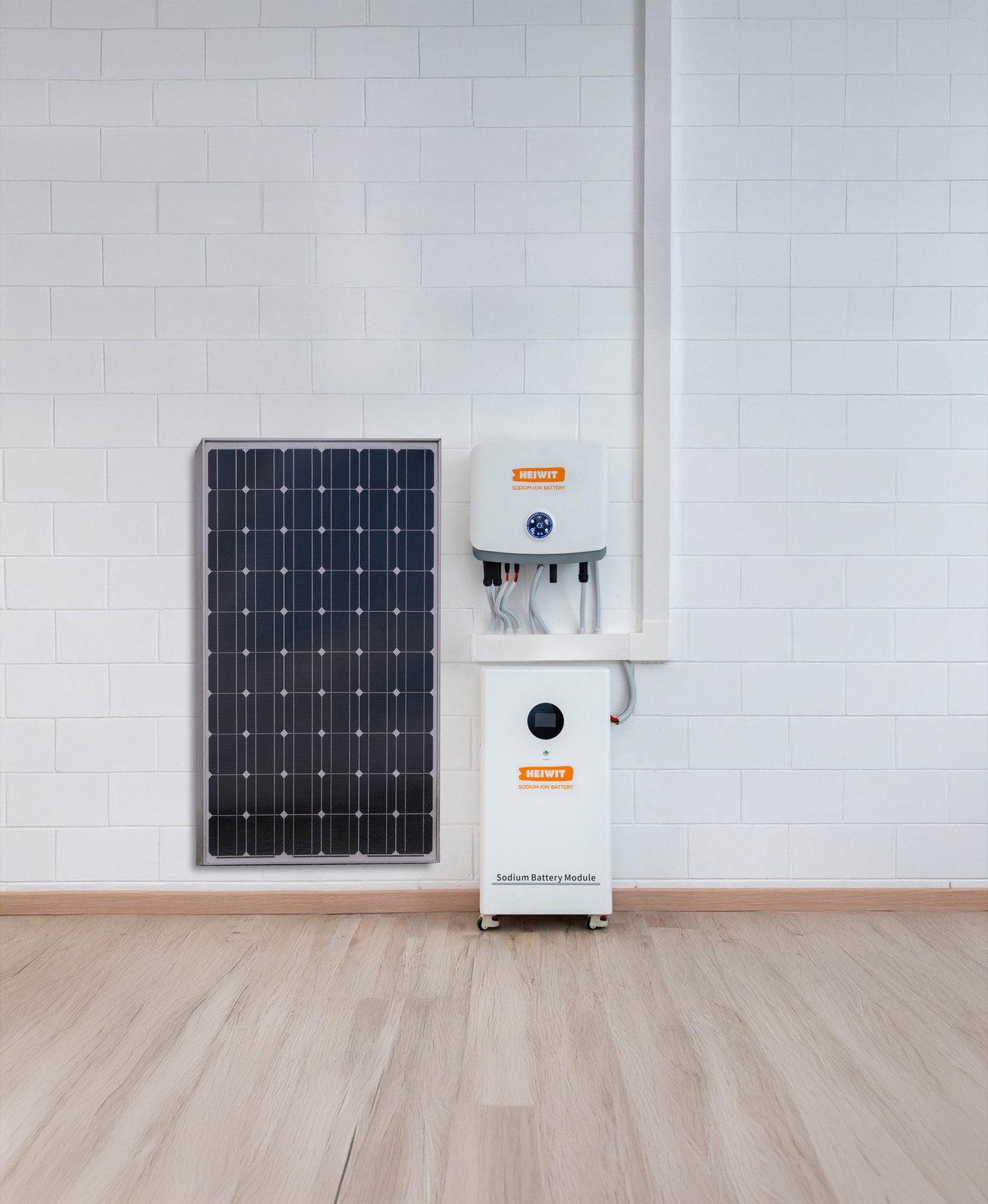 Sistema di accumulo Heiwit installato